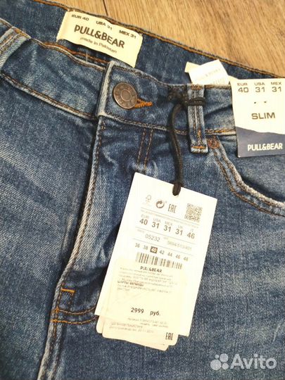 Шорты джинсовые Pull&Bear 40(eur). Новые