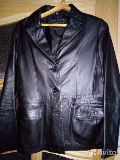 Пиджаки кожаный женский и клубный мужской раз.М