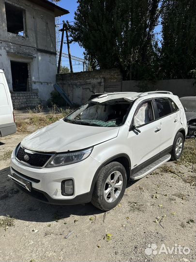 Kia Sorento 2.4 AT, 2017, битый, 100 000 км