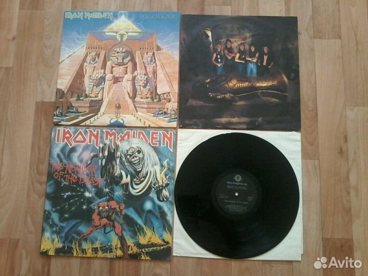 Пластинки Metallica, Iron Maiden, Мастер, Шах, Пар