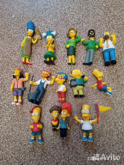 Симпсоны Simpsons фигурки 2009