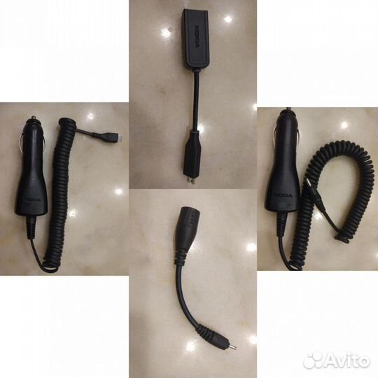 Адаптеры и авто зарядки Nokia