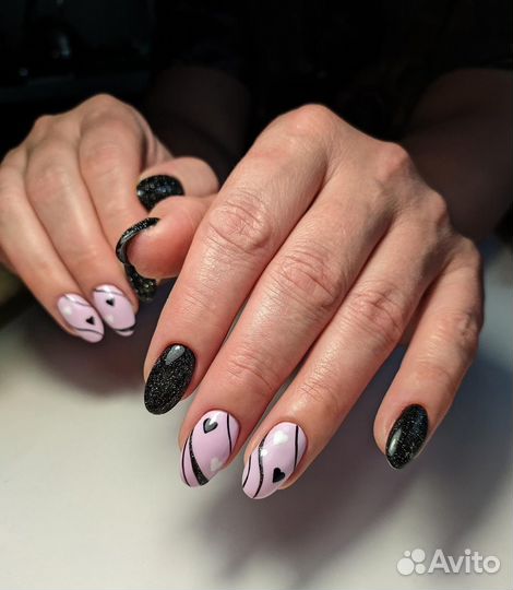 Маникюр + укрепление гелем