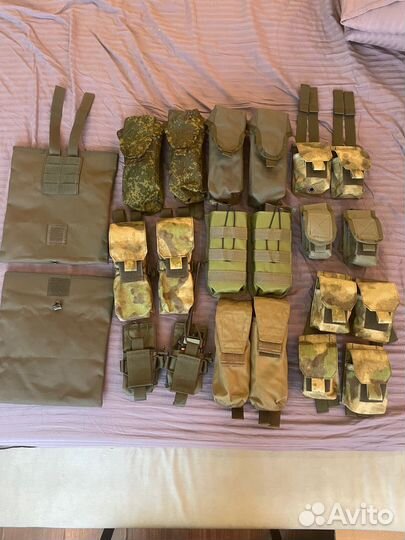 Подсумки под ак / гранаты / рацию / сброс