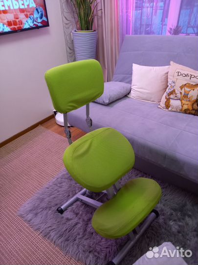 Коленный стул со спинкой