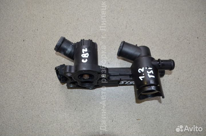 Корпус термостата термостат 1,2 tsi Golf 6 Polo