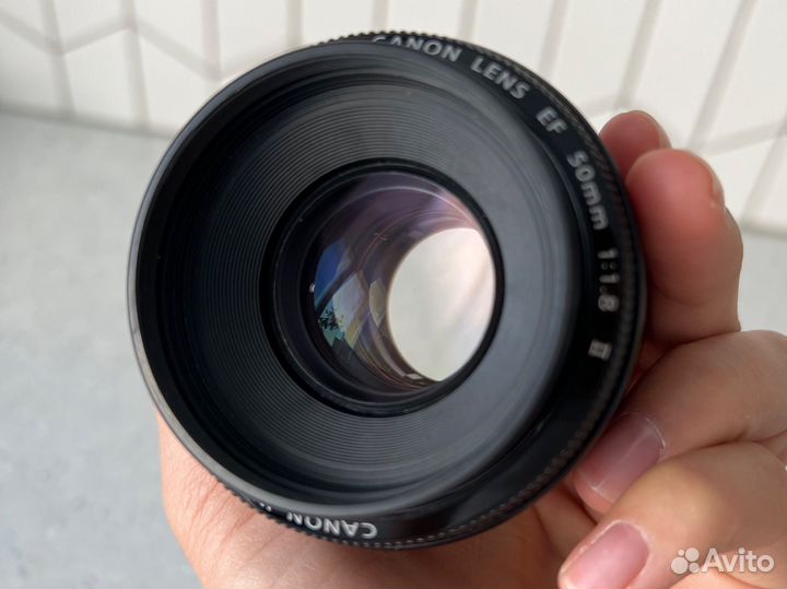 Объектив canon 50mm 1 8