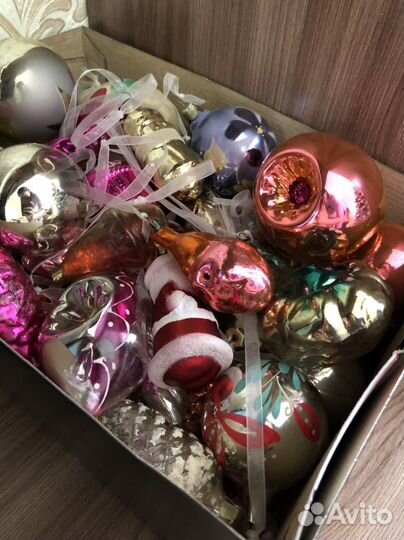 Новогодние игрушки СССР советские