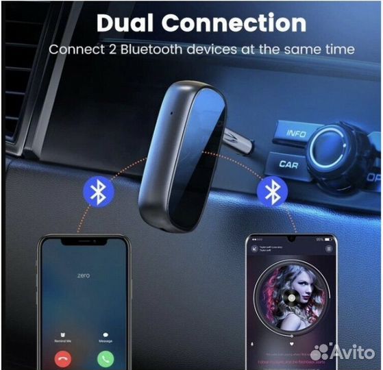 Вluеtооth пpиёмник pecивер Ugreen