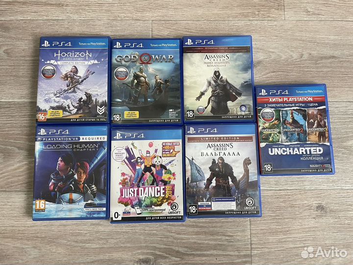 Диски на ps4