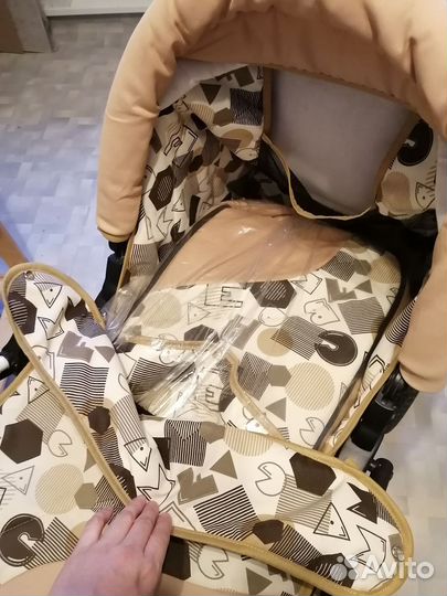 Прогулочная коляска зимняя бу