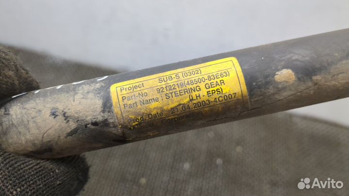 Рейка рулевая без г/у Opel Agila, 2003