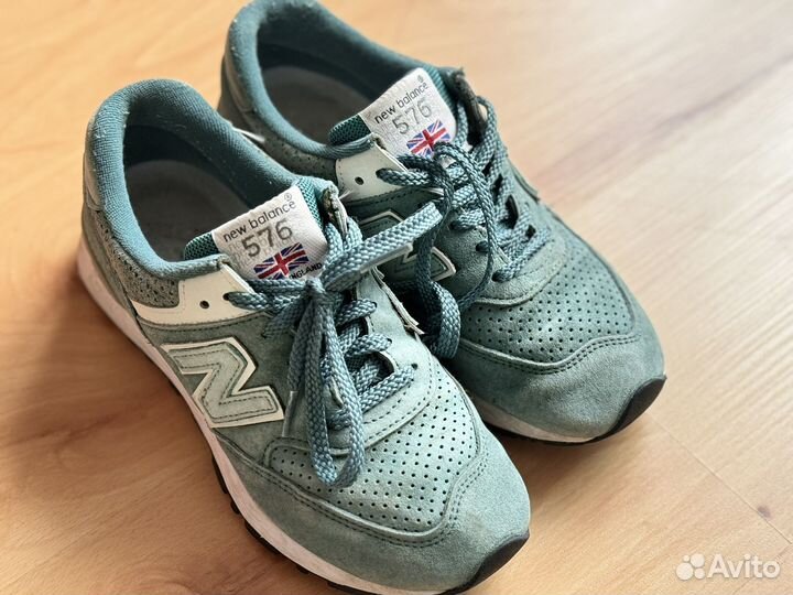 Кроссовки new balance 576 замшевые