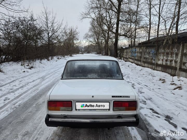 ВАЗ 2107 1.6 МТ, 2010, 87 152 км