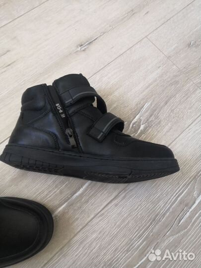 Новые демисезонные ботинки для мальчика 38 р-р