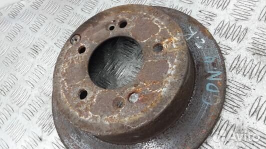 Диск тормозной задний hyundai tucson JM (6DN04LR01