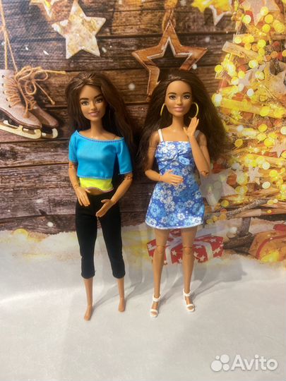 Кукла барби йога+fashionista 182 / the Ocean