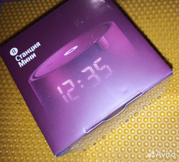 Новая Колонка Яндекс Мини Часы Алиса