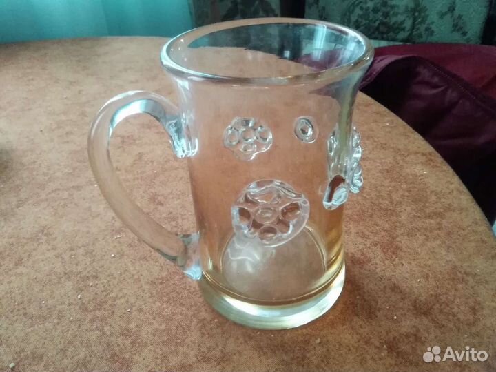 Пивная кружка чехия, эпохи СССР ручная работа медо