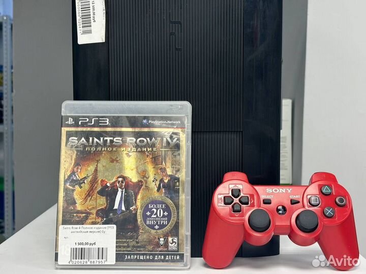 PS3 Super Slim (1tb) + Saints Row 4