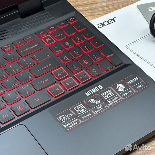 Новый Acer 144Hz Ryzen 5 6600H/DDR5/RTX 3050Ti