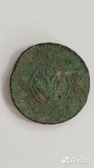 Монета 5 копеек 1721г