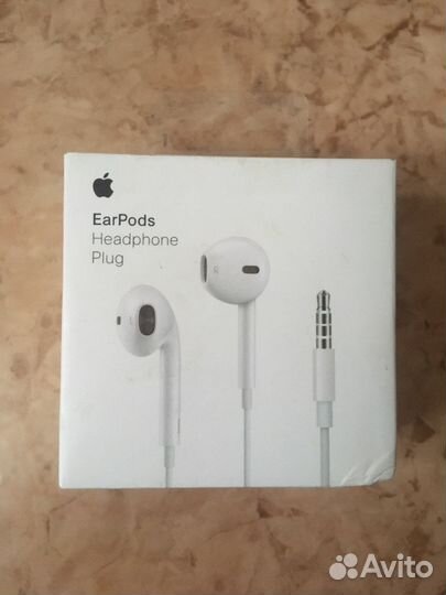 Оригинальные Наушики apple earpods новые