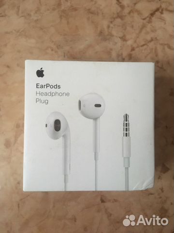 Оригинальные Наушики apple earpods новые