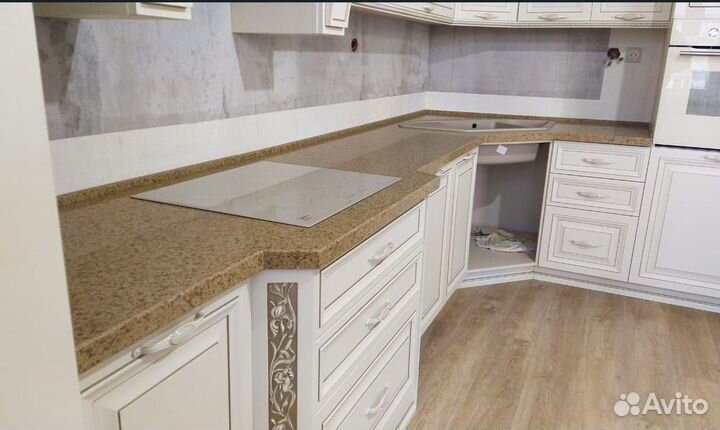 Столешница из искусственного камня. Производство