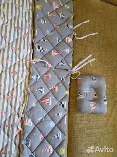 Бортики в детскую кроватку бу