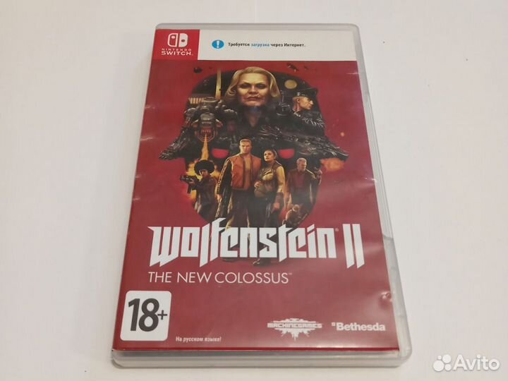 Wolfenstein 2 The New Colossus Nintendo Switch