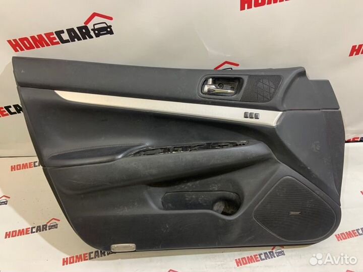 Обшивка двери передняя левая Infiniti G37