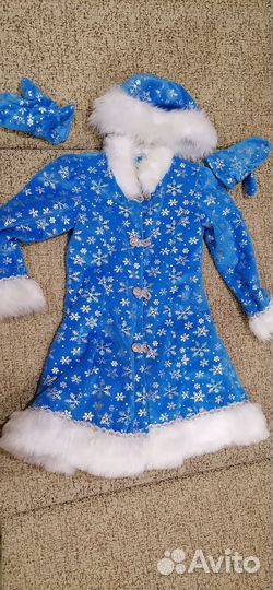 Костюм снегурочки для девочки