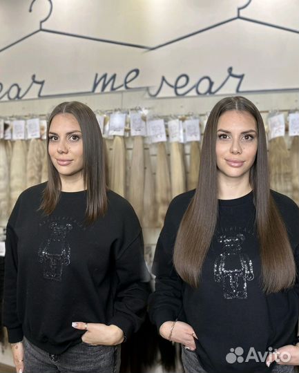 Наращивание натуральных волос Москва