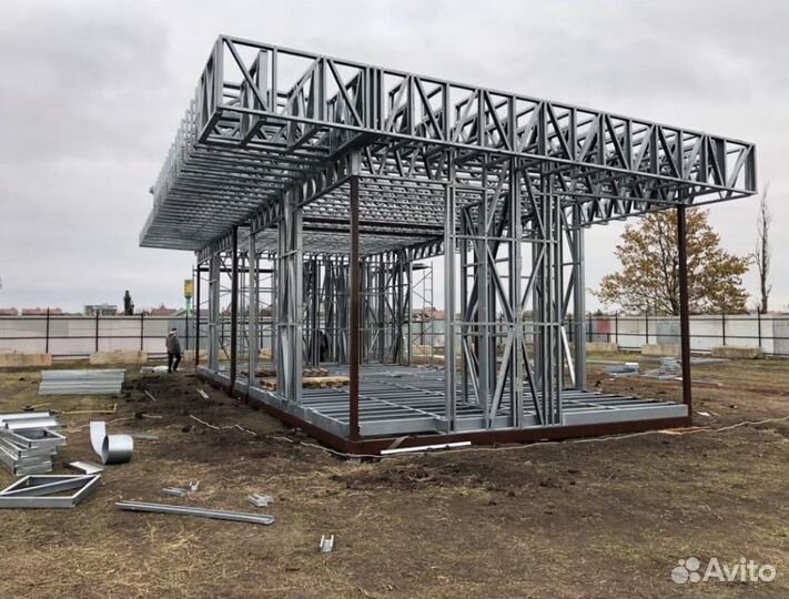 Лстк каркасные здания напрмую с завода
