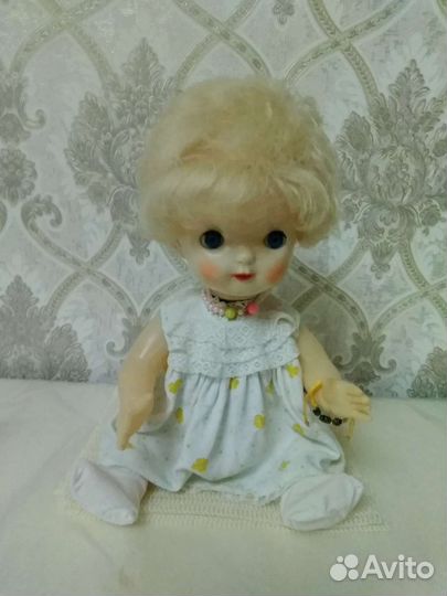 Кукла СССР непослушная Алёнка
