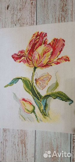 Картина вышитая крестом