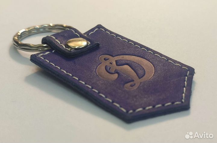 Брелок из натуральной кожи 