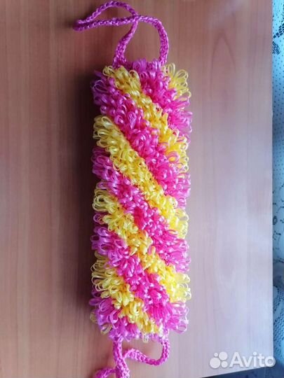 Мочалка ручной работы