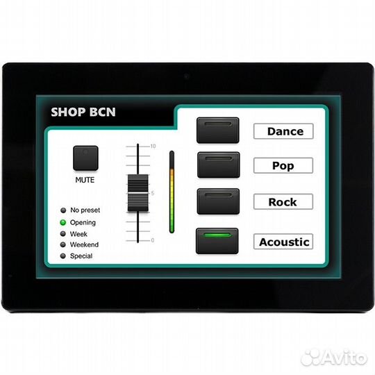 Настенная панель управления Ecler wpnettouch