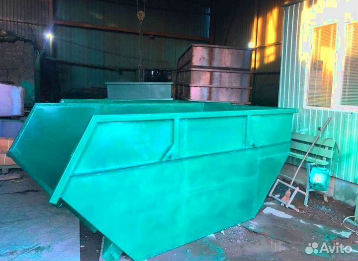 Бункер для мусора, контейнер 8 м3. Арт 3879