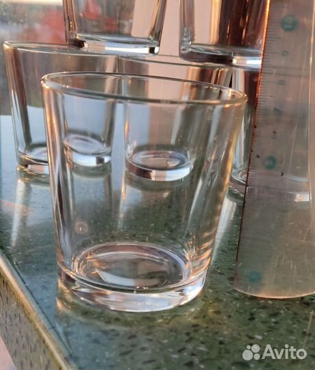 Стаканы стеклянные, 6 шт