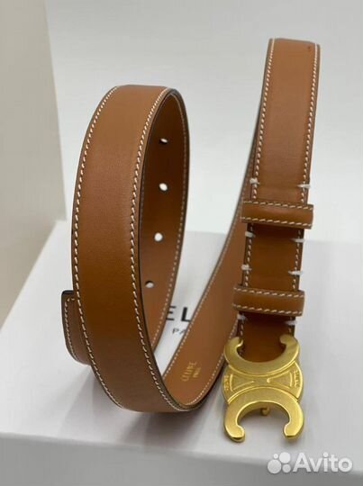Ремень Celine натуральная кожа
