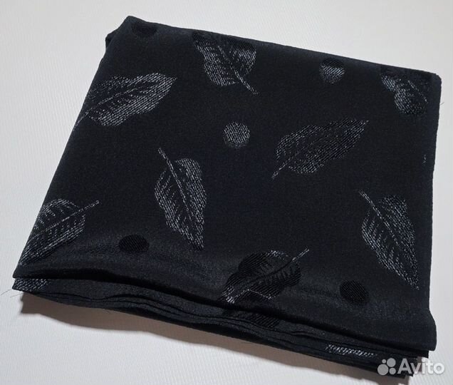 Чёрные ткани, разные. Отрезы из запасов