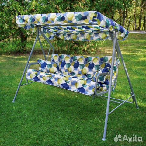 Качели садовые новые