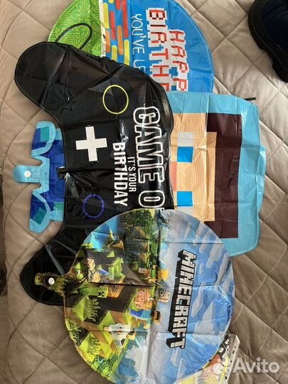 Украшения для дня рождения Майнкрафт