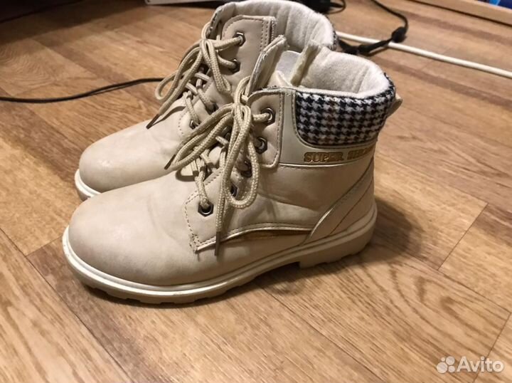 Ботинки демисезонные для девочки super shoes
