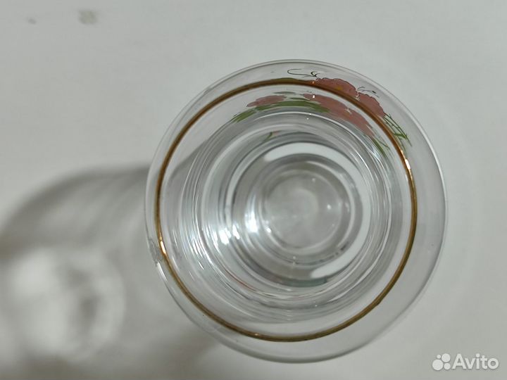 Вазочка подбукетник bohemia ЧССР