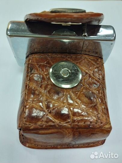Футляр для зажигалки натуральная кожа крокодила