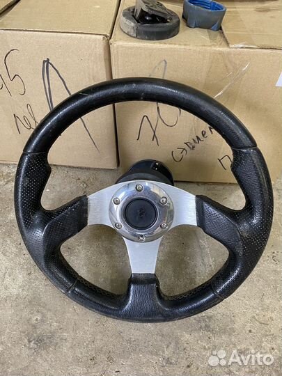 Спортивный руль на ваз
